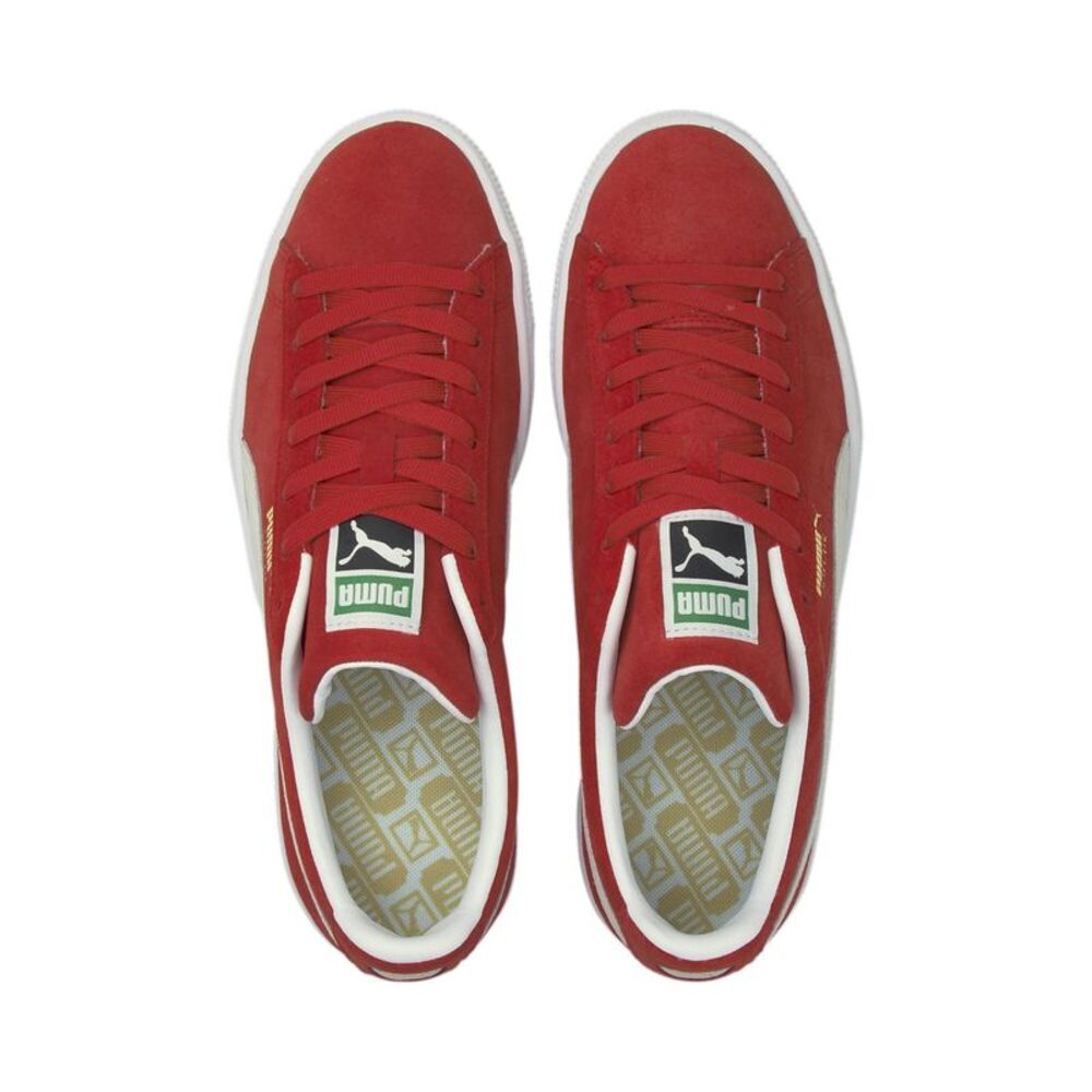 Puma Mens Suede Classic XXI Red Shoes (NWT) - Picture 4 of 5